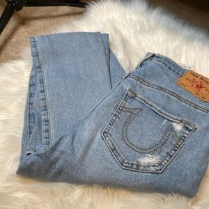 True Religion light blue skinny jeans 👖